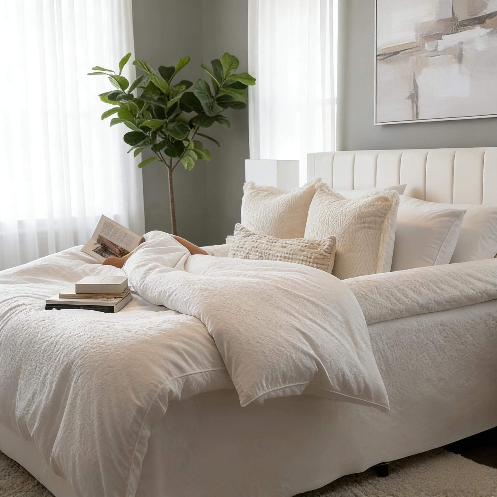 The SherpaNest™ Border Bed Sheet