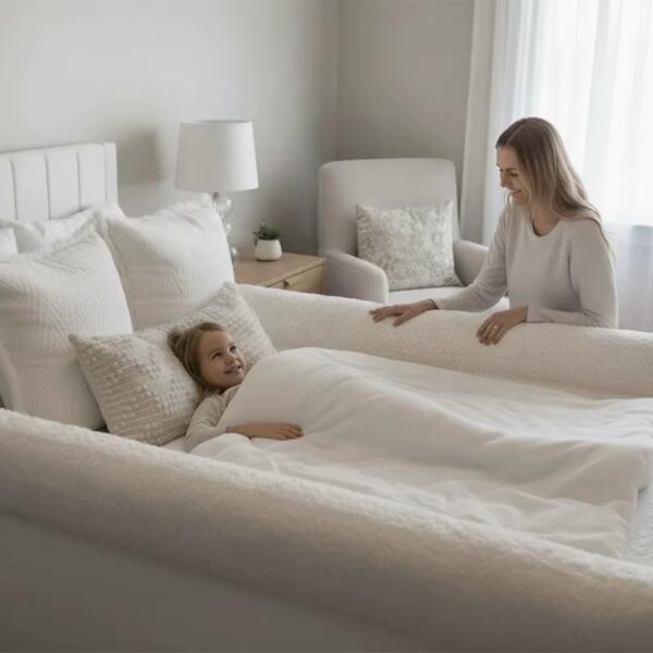 The SherpaNest™ Border Bed Sheet