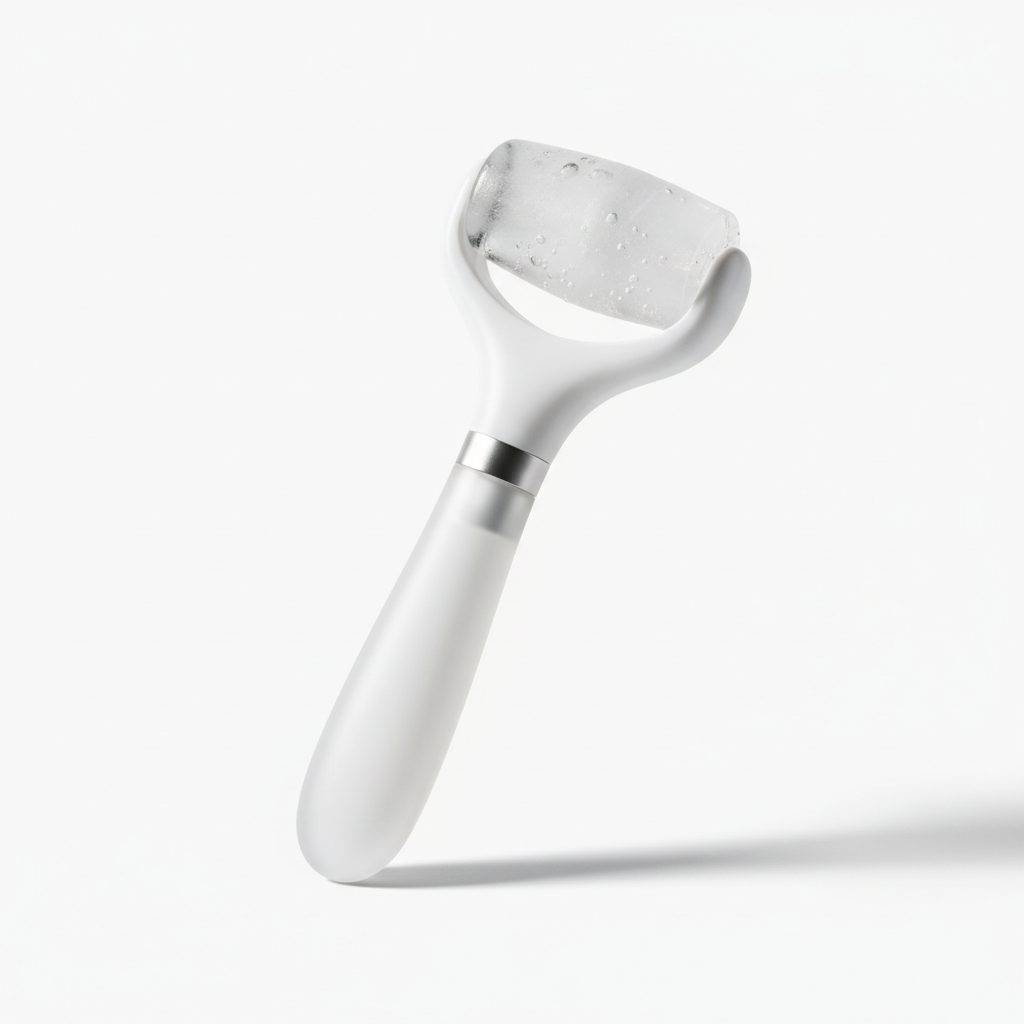 Ice Roller Face Massager – De-Puff, Tighten & Glow Skin Instantly