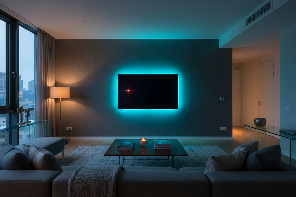 RGB LED Strip Lights – 16 Million Colors, App-Controlled Room Ambiance