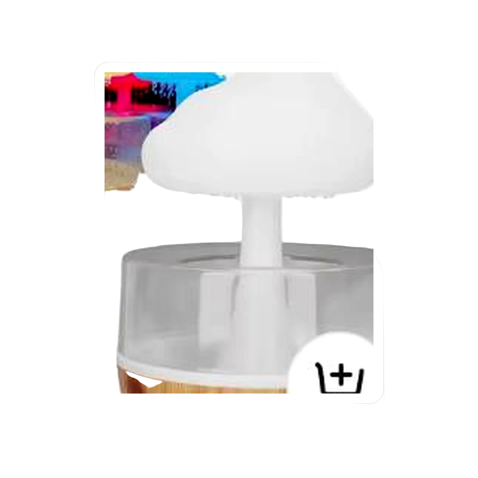 Aesthetic Mushroom Humidifier & Night Light - Mini Cool Mist USB Diffuser