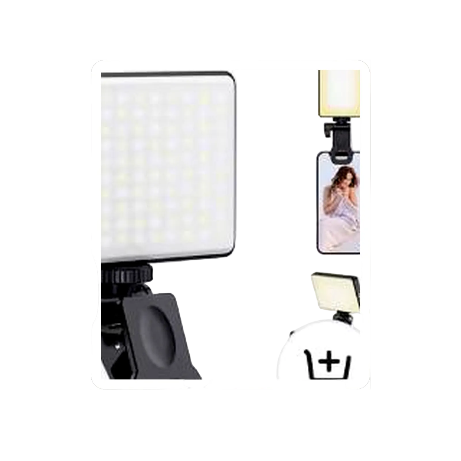 Portable Mini Ring Light Clip-On